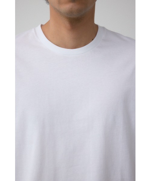 AZUL by moussy(アズールバイマウジー)の「AZコットンクルーネックTシャツ(Tシャツ/カットソー・メンズ・ホワイト/ブラック・SMALL/MEDIUM/LARGE/X-LARGE)」の9枚目の写真