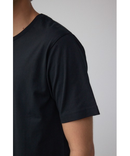 AZUL by moussy(アズールバイマウジー)の「AZコットンクルーネックTシャツ(Tシャツ/カットソー・メンズ・ホワイト/ブラック・SMALL/MEDIUM/LARGE/X-LARGE)」の19枚目の写真