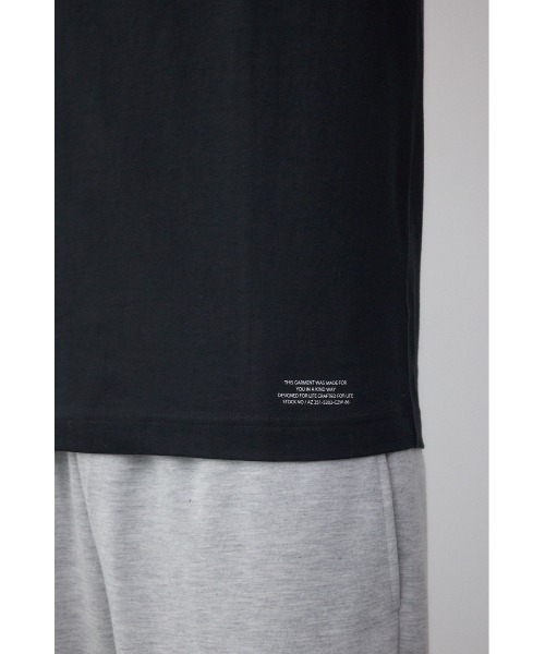 AZUL by moussy(アズールバイマウジー)の「AZコットンクルーネックTシャツ(Tシャツ/カットソー・メンズ・ホワイト/ブラック・SMALL/MEDIUM/LARGE/X-LARGE)」の20枚目の写真