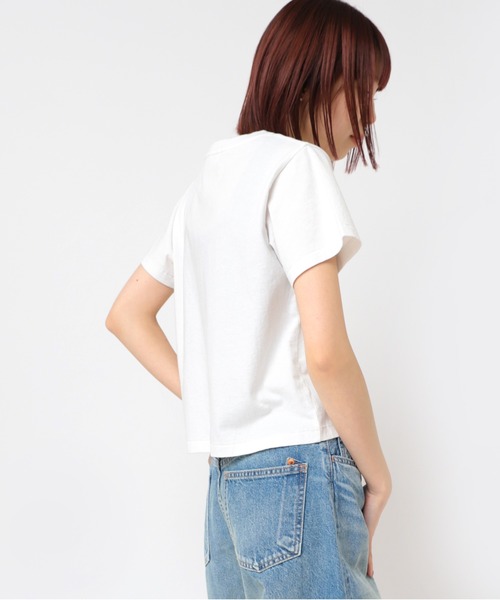 RNA(アールエヌエー)の「M2443 イチゴコンパクトT(Tシャツ/カットソー・レディース・ホワイト/ブルー/オレンジ・MEDIUM)」の13枚目の写真