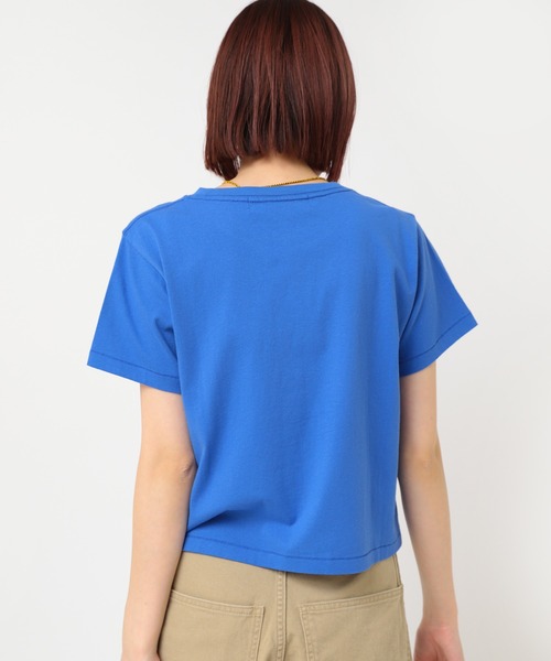 RNA(アールエヌエー)の「M2443 イチゴコンパクトT(Tシャツ/カットソー・レディース・ホワイト/ブルー/オレンジ・MEDIUM)」の18枚目の写真