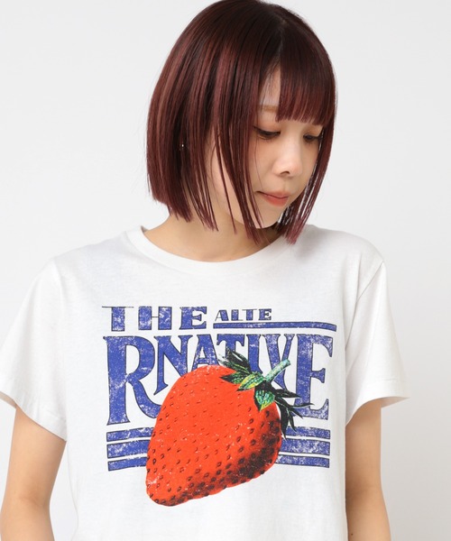 セール】M2443 イチゴコンパクトT（Tシャツ/カットソー）｜RNA
