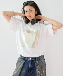 MIRROR STOKE（ミラーストーク）の「≪WEB限定≫【新色追加】MS LOGO TSHIRT/ミラーストークロゴティーシャツ（Tシャツ/カットソー）」