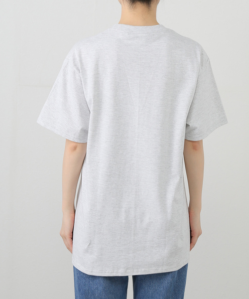 NOTHIN SPECIAL(ナッシンスペシャル)の「【NOTHIN SPECIAL/ナッシンスペシャル】 ARCH LOGO TEE(Tシャツ/カットソー・レディース・チャコールグレー・MEDIUM)」の11枚目の写真