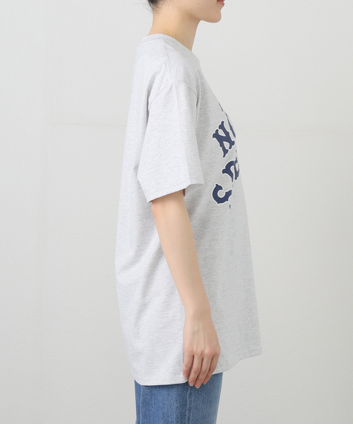 NOTHIN SPECIAL(ナッシンスペシャル)の「【NOTHIN SPECIAL/ナッシンスペシャル】 ARCH LOGO TEE(Tシャツ/カットソー・レディース・チャコールグレー・MEDIUM)」の2枚目の写真