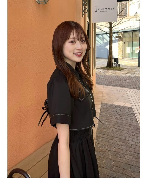 rienda（リエンダ）の「【AKB48 千葉恵里さん着用】バストフレア