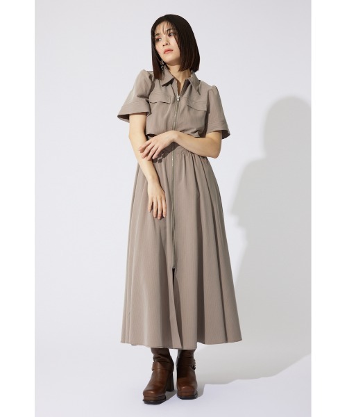 セール】【AKB48 千葉恵里さん着用】バストフレアワンピース 秋