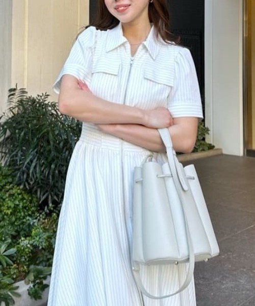 AKB48 千葉恵里さん着用】バストフレアワンピース 秋服（ワンピース