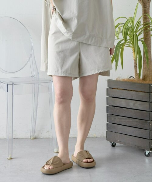 CIAOPANIC TYPY（チャオパニックティピー）の「【WEB限定】カバーアップラッシュイージーショーツ（水着・レディース・ブラック/カーキ/ベージュ・MEDIUM/LARGE）」の17枚目の写真