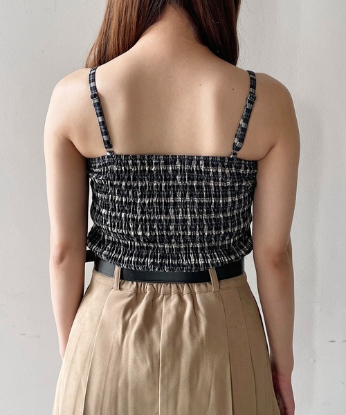 nomae リボンキャミセットトップス