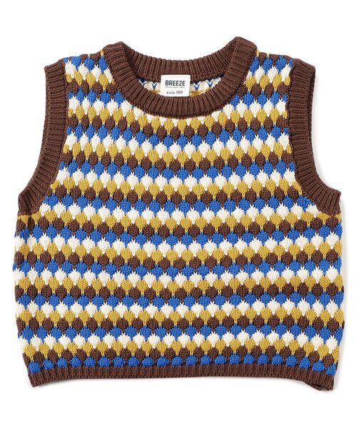 BREEZE（ブリーズ）の「【WEB限定】サマーニットタンクトップ（Tシャツ/カットソー・キッズ・ピンク/グリーン/ブラウン・110/120/80/130/90/100）」の14枚目の写真