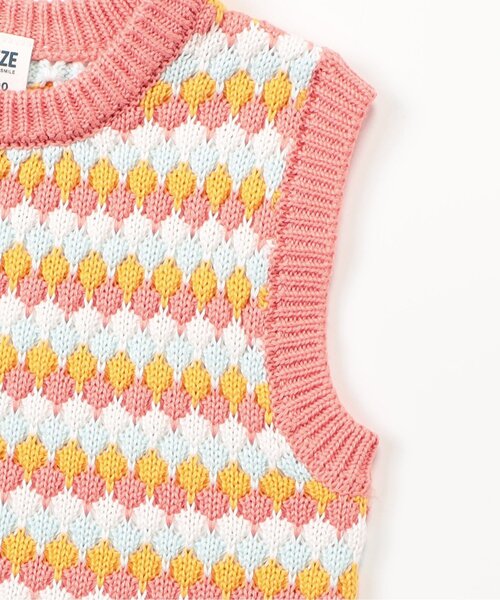 BREEZE（ブリーズ）の「【WEB限定】サマーニットタンクトップ（Tシャツ/カットソー・キッズ・ピンク/グリーン/ブラウン・110/120/80/130/90/100）」の22枚目の写真