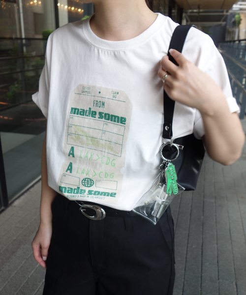 SLOBE IENA(スローブイエナ)の「made some sports wear for SLOBE IENA クリアポーチチャーム(キーケース/キーアクセサリー・レディース・シルバー・FREE)」の2枚目の写真