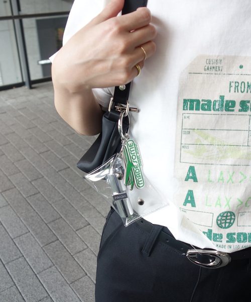 SLOBE IENA(スローブイエナ)の「made some sports wear for SLOBE IENA クリアポーチチャーム(キーケース/キーアクセサリー・レディース・シルバー・FREE)」の12枚目の写真