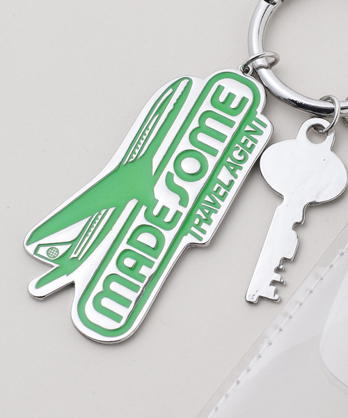 SLOBE IENA(スローブイエナ)の「made some sports wear for SLOBE IENA クリアポーチチャーム(キーケース/キーアクセサリー・レディース・シルバー・FREE)」の14枚目の写真