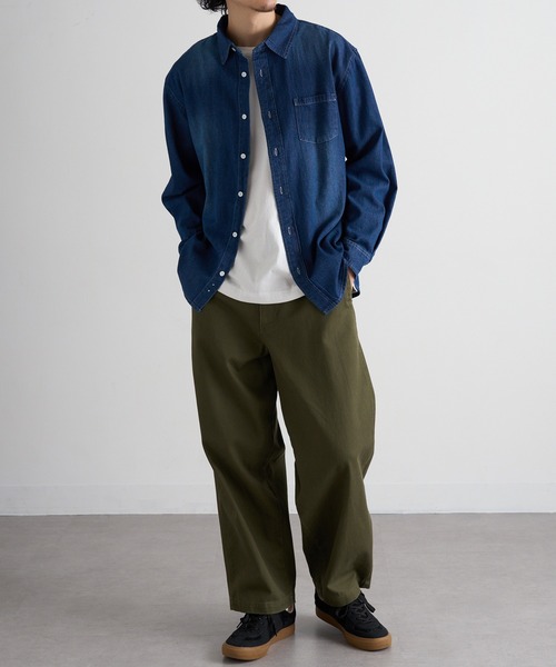 MAGASIN DE MODE Brew(マガジンデモードブリュー)の「【MAGASIN DE MODE Brew】6.5oz デニム 長袖シャツ STS(シャツ/ブラウス・メンズ・ブルー/マルチ/ネイビー系1・M/L/LL)」の16枚目の写真