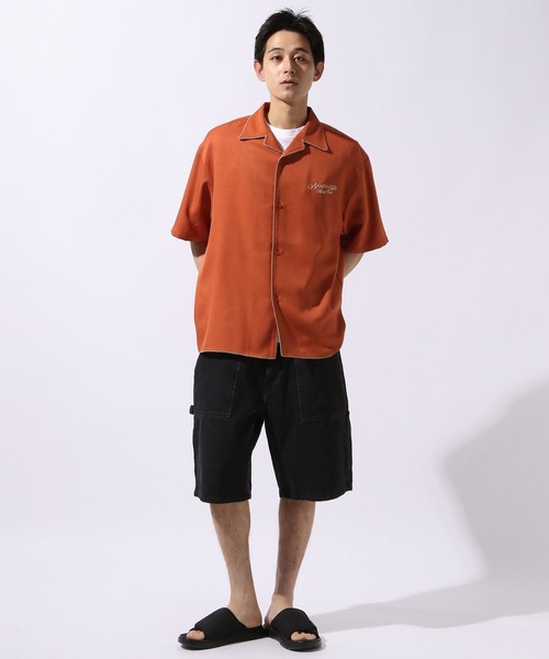 niko and...(ニコアンド)の「ペインターデニムショートパンツ(デニムパンツ・メンズ・ブラウン/ブラック/インディゴブルー/ブルー・LARGE/MEDIUM)」の5枚目の写真