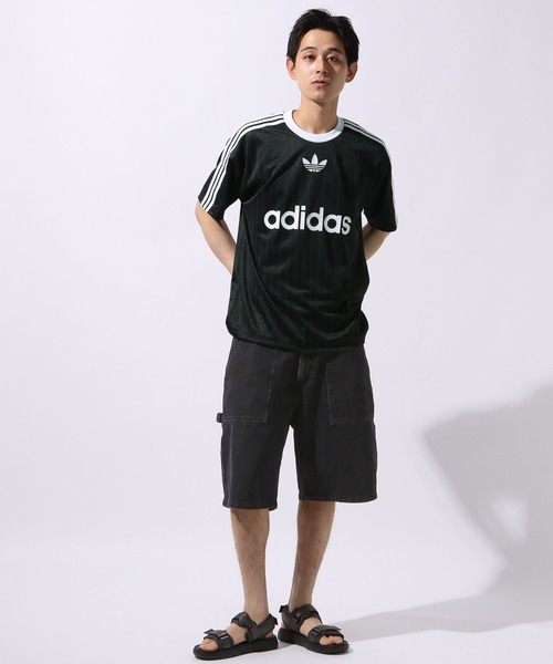 niko and...(ニコアンド)の「ペインターデニムショートパンツ(デニムパンツ・メンズ・ブラウン/ブラック/インディゴブルー/ブルー・LARGE/MEDIUM)」の6枚目の写真