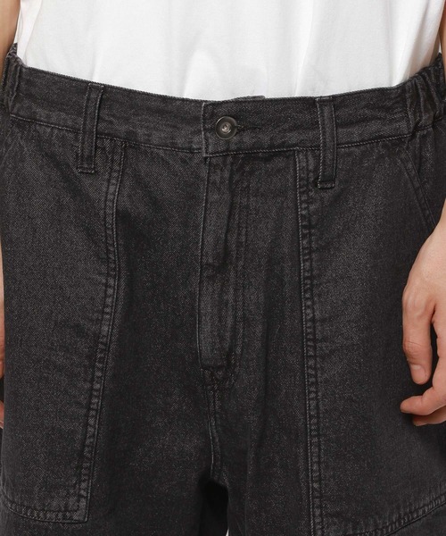 niko and...(ニコアンド)の「ペインターデニムショートパンツ(デニムパンツ・メンズ・ブラウン/ブラック/インディゴブルー/ブルー・LARGE/MEDIUM)」の22枚目の写真