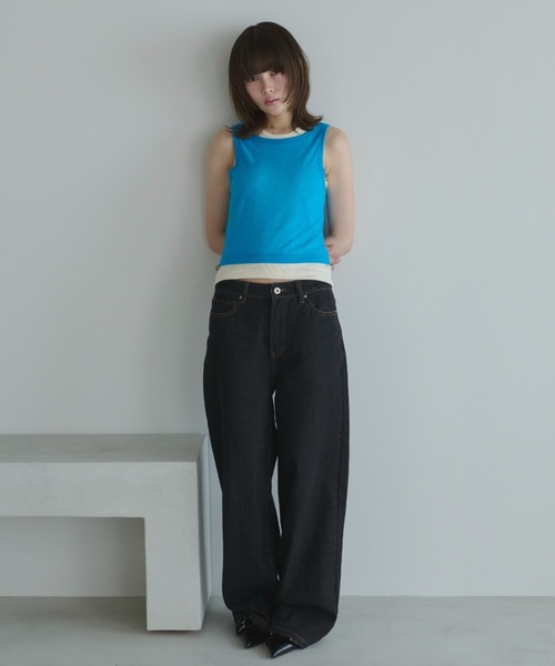 oaf 韓国 TANK DOCKING TEE レイヤード タンクトップ oaf 韓国 TANK DOCKING TEE レイヤード タンクトップ oaf 韓国