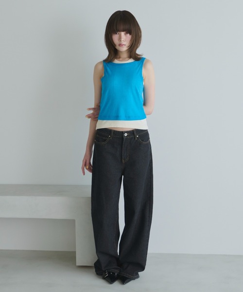 OAF TANK DOCKING TEE レイヤード タンクトップ トップス セール】layered color tank/レイヤードカラータンク（タンク
