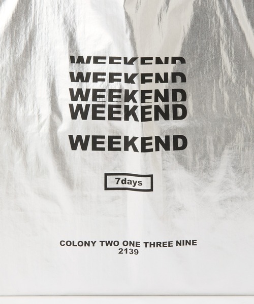 COLONY 2139（コロニートゥーワンスリーナイン）の「7デイズウィークエンドトートバッグ（トートバッグ・レディース・シルバー・FREE）」の17枚目の写真