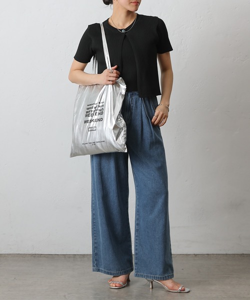 COLONY 2139（コロニートゥーワンスリーナイン）の「7デイズウィークエンドトートバッグ（トートバッグ・レディース・シルバー・FREE）」の9枚目の写真