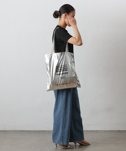 COLONY 2139（コロニートゥーワンスリーナイン）の「7デイズウィークエンドトートバッグ（トートバッグ・レディース・シルバー・FREE）」の10枚目の写真
