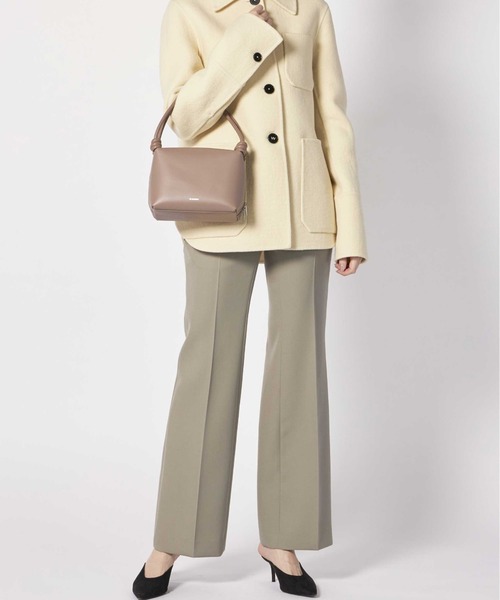 JIL SANDER（ジルサンダー）の「JIL SANDER GIRO ZIP SM（ハンドバッグ・レディース・ブラウン・FREE）」の11枚目の写真