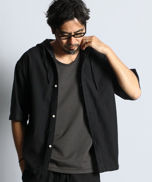 UNCUT CORDUROY S/S SHIRT PARKA：セットアップ アンカット