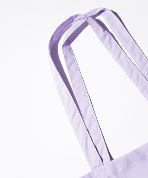 THRIFTY LOOK(スリフティールック)の「THRIFTY LOOK / スリフティールック "I LOVE LA" COTTON TOTE BAG グラフィック トートバッグ(トートバッグ・メンズ・ピンク/ミント/ライトパープル・ONE SIZE)」の16枚目の写真