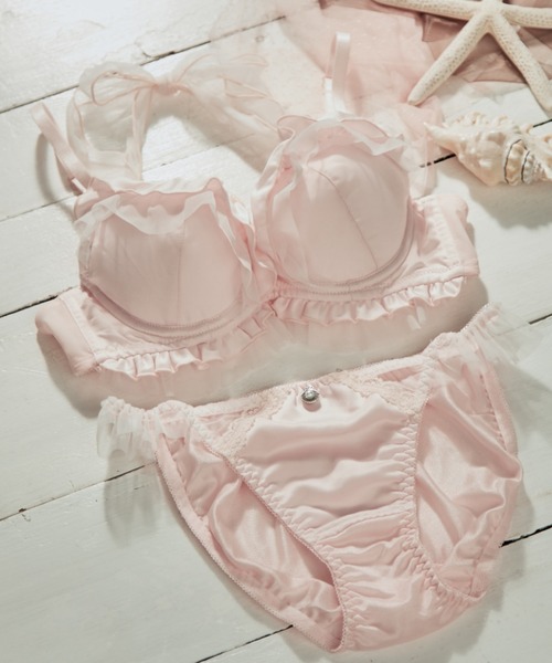 セール】ピュアマーメイドブラジャー＆ショーツセット（ブラ&ショーツ