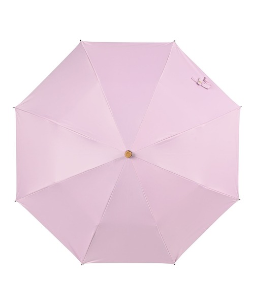 nifty colors(ニフティーカラーズ)の「【日傘 晴雨兼用】Peachdrop sun shade 2steps mini 50㎝(折りたたみ傘・レディース・ピンク/ホワイト/ベージュ・FREE)」の18枚目の写真