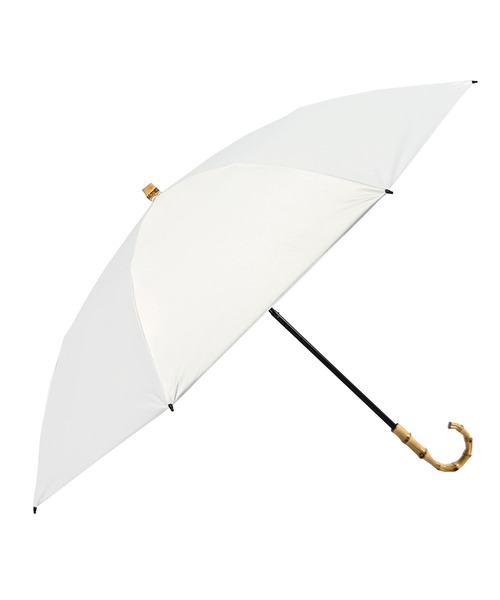 nifty colors(ニフティーカラーズ)の「【日傘 晴雨兼用】Peachdrop sun shade 2steps mini 50㎝(折りたたみ傘・レディース・ピンク/ホワイト/ベージュ・FREE)」の6枚目の写真