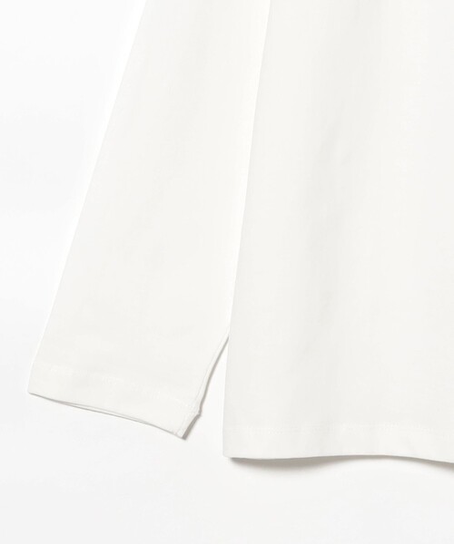 B:MING by BEAMS（ビーミングバイビームス）の「ベーシック 起毛 クルー ロングスリーブ Tシャツ（Tシャツ/カットソー・メンズ・ブラック/オフホワイト・LARGE/SMALL/X-LARGE/MEDIUM）」の5枚目の写真
