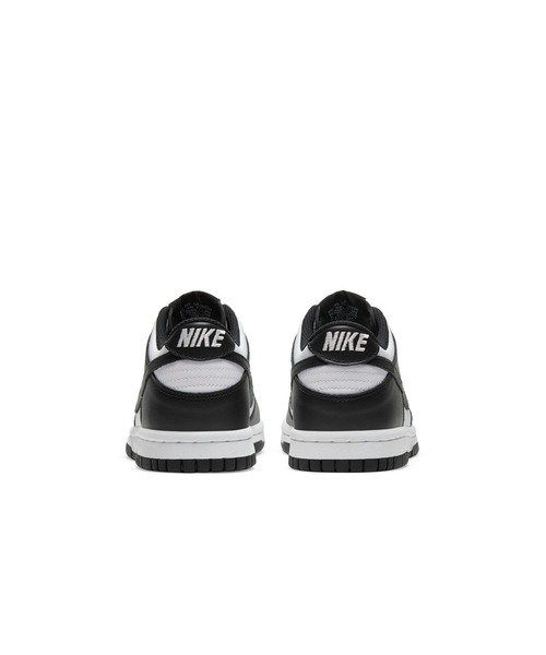NIKE(ナイキ)の「NIKE ナイキ DUNK LOW (GS) ダンク LOW GS KCW1590 100WHT/BLK(スニーカー・レディース・ホワイト・22.5cm/23.0cm/23.5cm/24.0cm/24.5cm/25.0cm)」の4枚目の写真