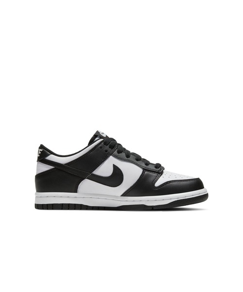 NIKE(ナイキ)の「NIKE ナイキ DUNK LOW (GS) ダンク LOW GS KCW1590 100WHT/BLK(スニーカー・レディース・ホワイト・22.5cm/23.0cm/23.5cm/24.0cm/24.5cm/25.0cm)」の6枚目の写真