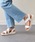 INTER-CHAUSSURES�i�C���^�[�V���V���[���j�́u�yOh my Sandals�z�N�b�V�����C���\�[������T���_��(E52108)�i�T���_���j�v�b�z���C�g