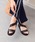 INTER-CHAUSSURES�i�C���^�[�V���V���[���j�́u�yOh my Sandals�z�N�b�V�����C���\�[������T���_��(E52108)�i�T���_���j�v�b�u���b�N