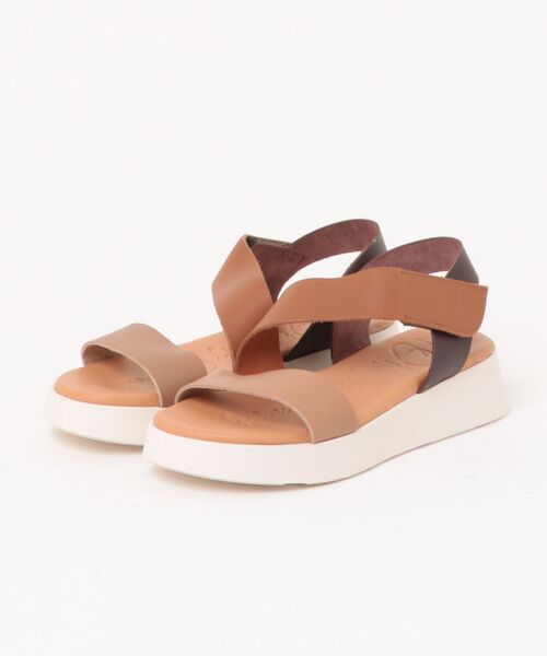 inter-chaussures(インターショシュール)の「【Oh my Sandals】クッションインソール厚底サンダル(E52108)(サンダル・レディース・ブラック/ブラウン系その他/ホワイト/ゴールド系その他・35/36/37/38/39)」の5枚目の写真