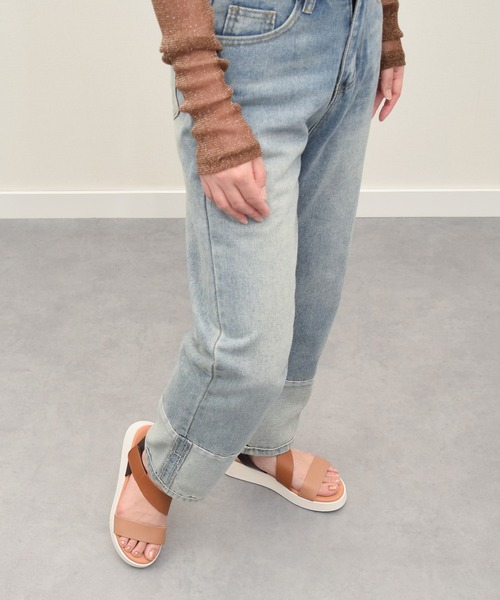 inter-chaussures(インターショシュール)の「【Oh my Sandals】クッションインソール厚底サンダル(E52108)(サンダル・レディース・ブラック/ブラウン系その他/ホワイト/ゴールド系その他・35/36/37/38/39)」の8枚目の写真