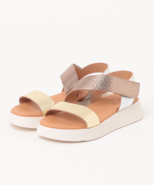 inter-chaussures(インターショシュール)の「【Oh my Sandals】クッションインソール厚底サンダル(E52108)(サンダル・レディース・ブラック/ブラウン系その他/ホワイト/ゴールド系その他・35/36/37/38/39)」の12枚目の写真
