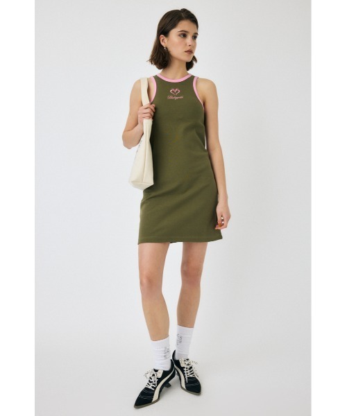 BEP SLEEVELESS ミニドレス（ワンピース）｜MOUSSY（マウジー