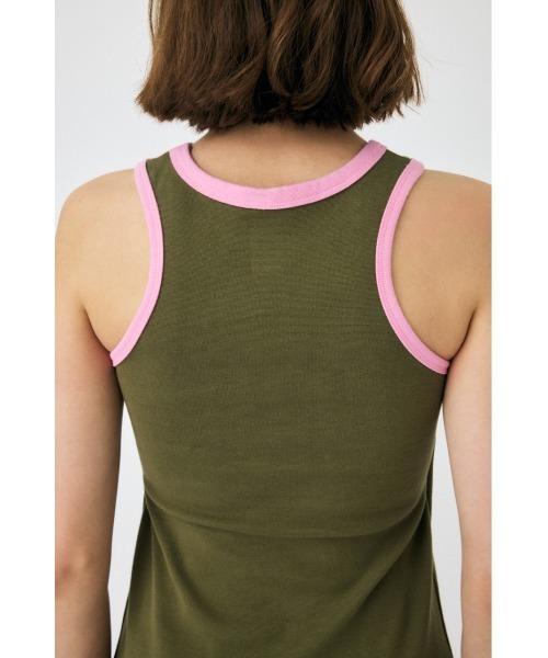 MOUSSY(マウジー)の「BEP SLEEVELESS ミニドレス(ワンピース・レディース・ネイビー/カーキ・1/2)」の12枚目の写真