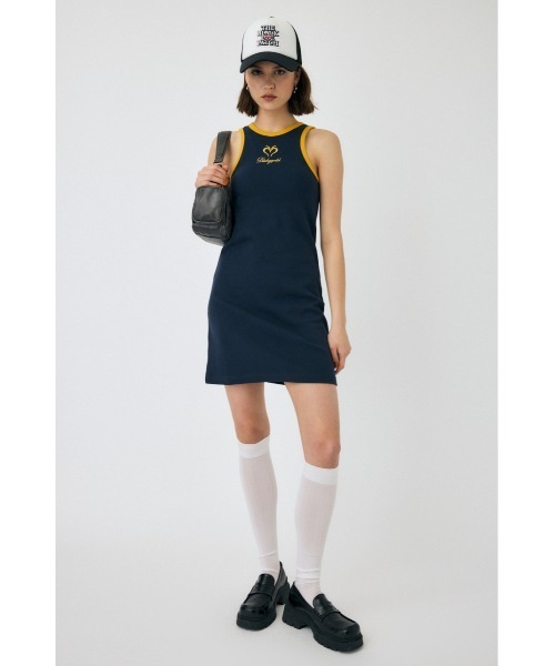 BEP SLEEVELESS ミニドレス（ワンピース）｜MOUSSY（マウジー
