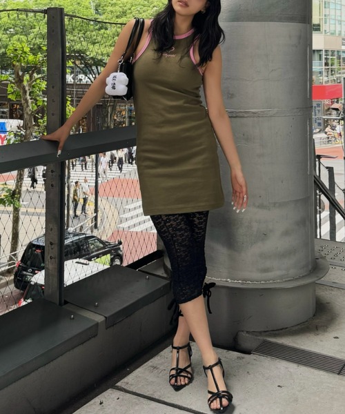 BEP SLEEVELESS ミニドレス（ワンピース）｜MOUSSY（マウジー