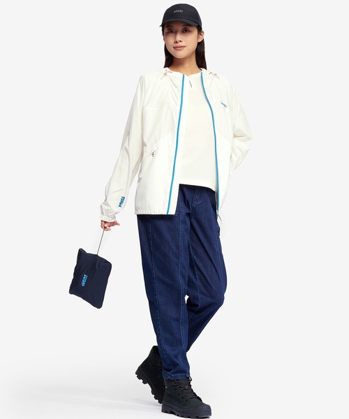 AIGLE(エーグル)の「【ドラえもん】 タケコプタージャケット(マウンテンパーカー・レディース・ホワイト・M/L/XL/S/XS)」の4枚目の写真