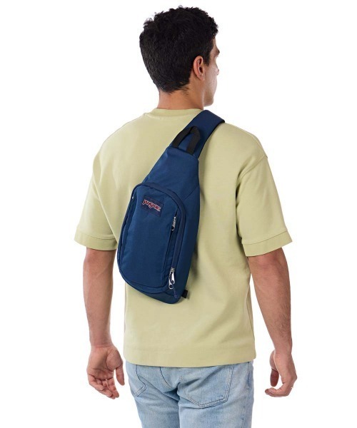 JANSPORT（ジャンスポーツ）の「【JANSPORT/ジャンスポーツ】MOVE SLING/ナイロンボディバッグ・ウエストポーチ・スリングバッグ（ボディバッグ/ウエストポーチ・メンズ・ブラック・FREE）」の7枚目の写真