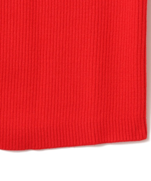 adidas(アディダス)の「adidas ADICOLOR 3 STRIPES SLIM KNIT TRACK TOP / アディダス アディカラー 3 ストライプス スリム ニット トラック トップ(ニット/セーター・レディース・レッド・S/L/M)」の6枚目の写真