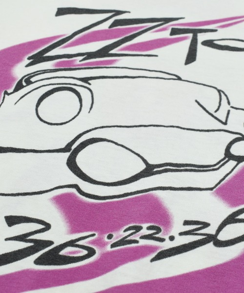 LABORATORY R（ラボラトリーアール）の「【USED】90’s Giant “ZZ TOP” バンド Tシャツ（Tシャツ/カットソー・メンズ・ホワイト・LARGE）」の3枚目の写真